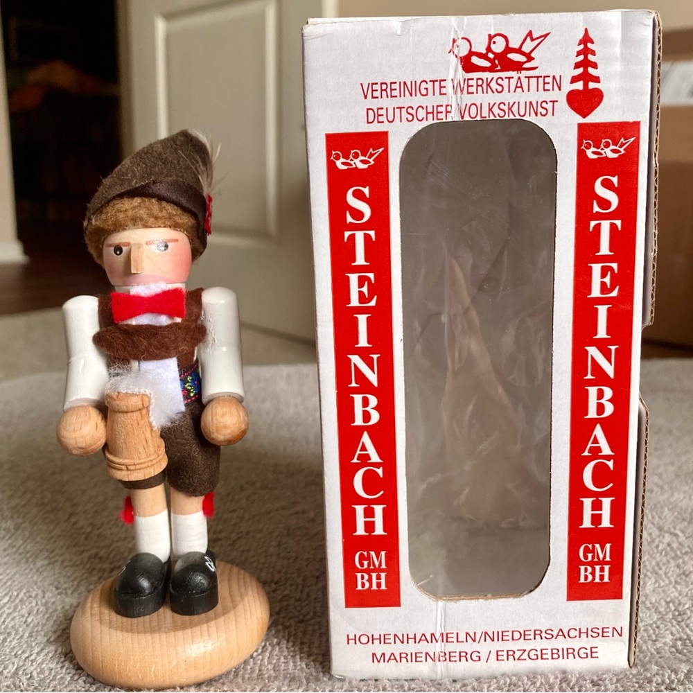 Vintage Mini Steinbach Bavarian Nutcracker
